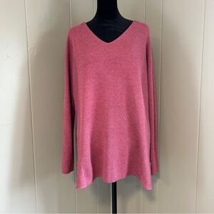 Eddie Bauer Women’s Ribbed V-Neck Tunic Size Medium